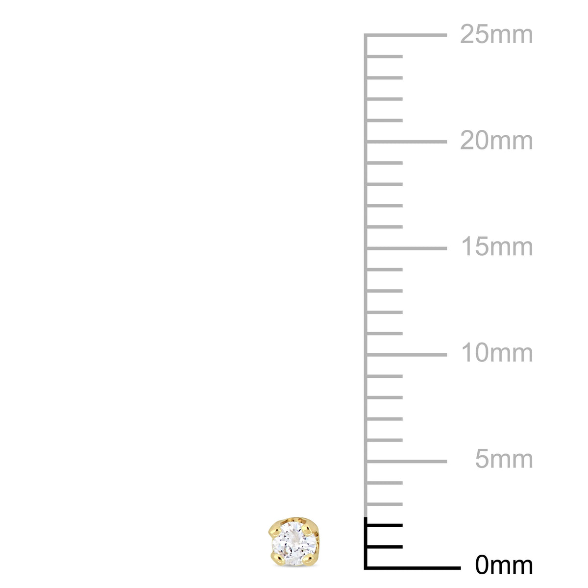 14kt Yellow Gold Screwback Stud Earrings T628577
