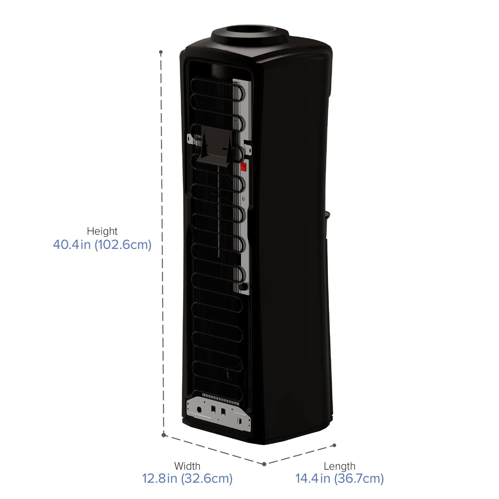Black Top Load Water Cooler Dispenser B63035