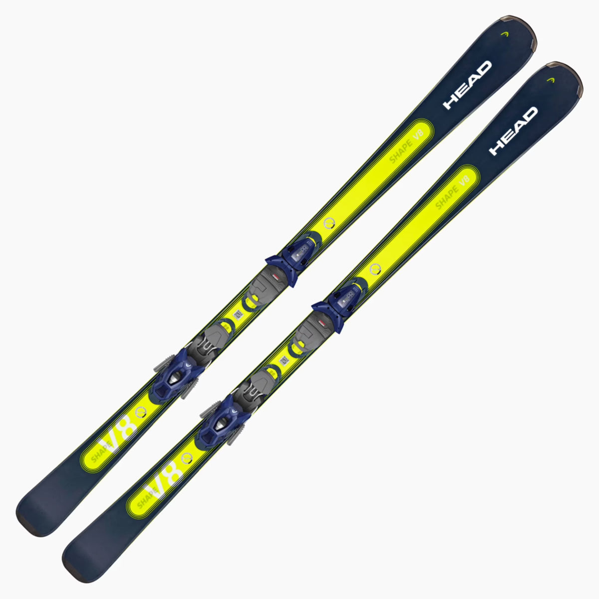 Head Shape e-V8 Ski with PR 11 GW Binding D15464