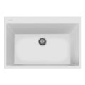 Milk White Single Basin Drop-In Sink F648