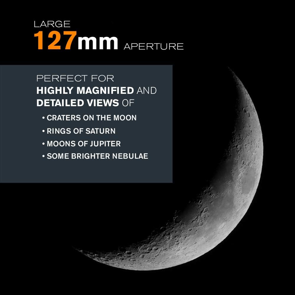 127mm Aperture Maksutov-Cassegrain Computerized Telescope R7376