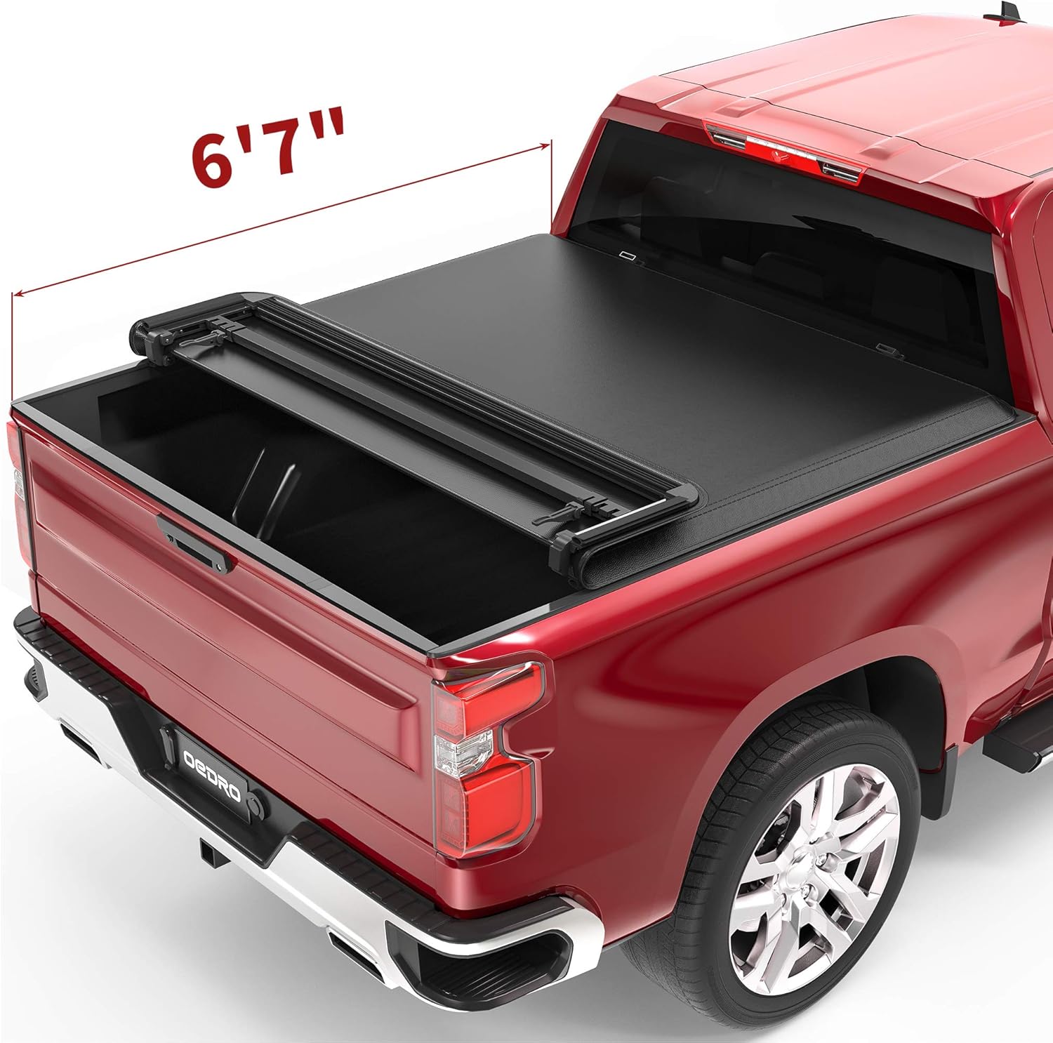 Tri-Fold Truck Bed Soft Tonneau Cover W783240