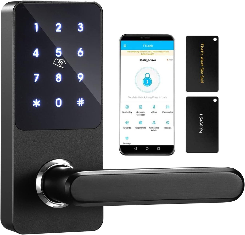 Keyless Smart Lock with Keypad and Bluetooth J62615