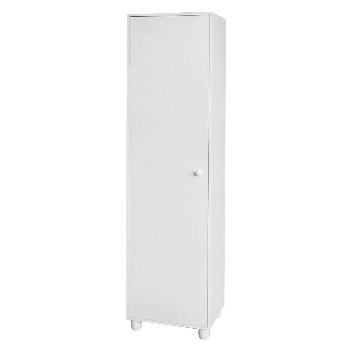 White Storage Cabinet O522