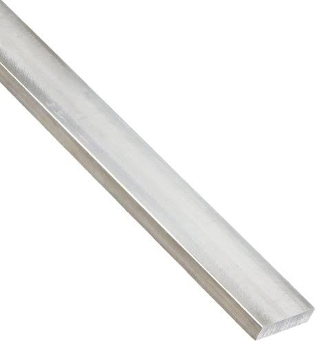 D2 Tool Steel Sheet, Annealed, Precision Ground, 1/8 Thickness, 1-1/4 Width, 36 Length X70765