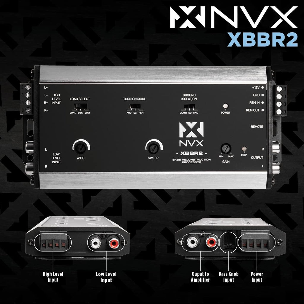 2-Channel Line Out Converter with Bass Enhancer E7128