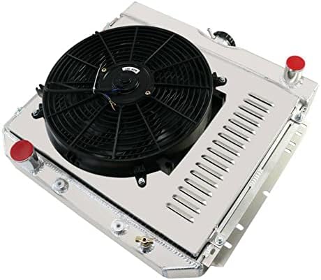 4 Row Aluminum Radiator with Shroud and Fan W647442