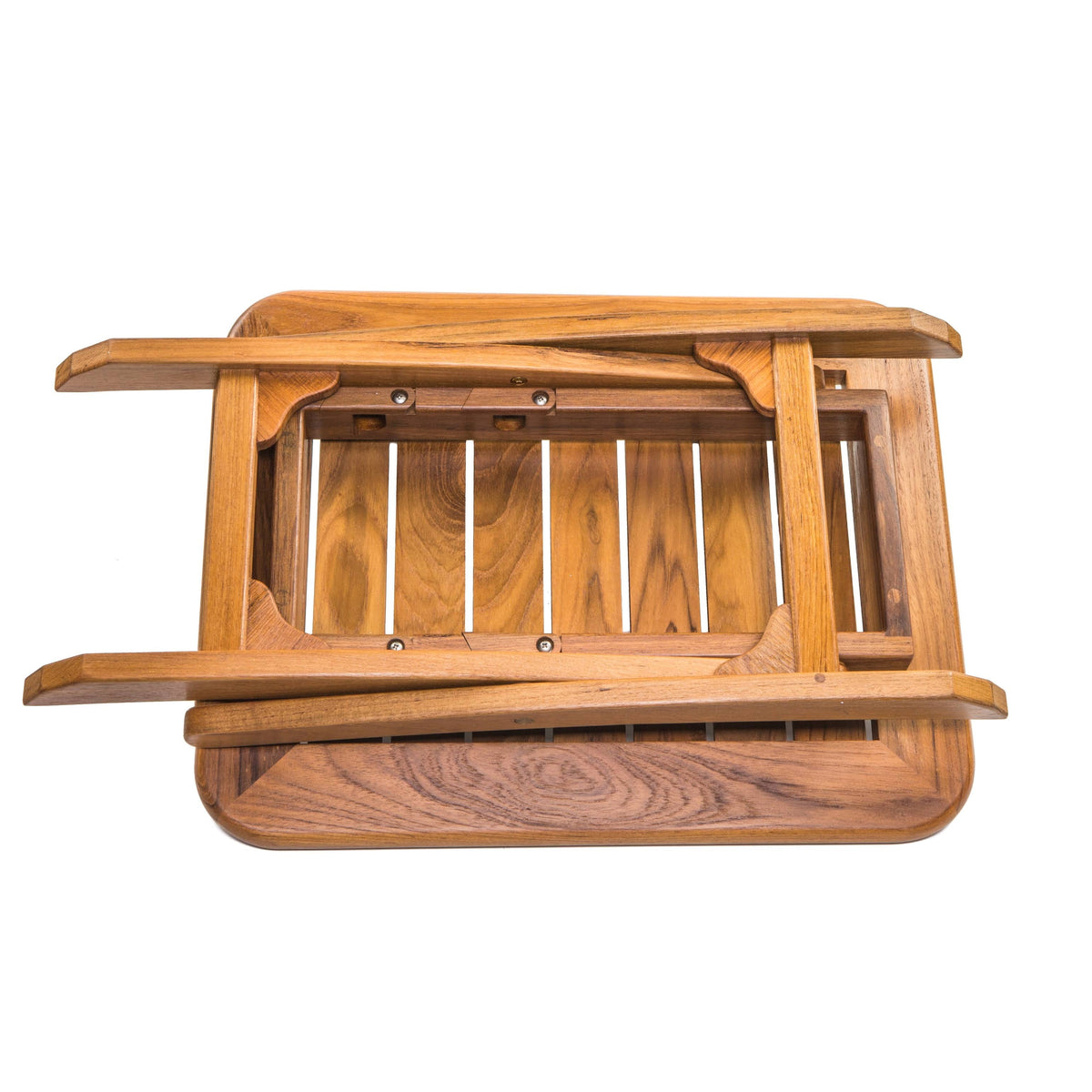 Adjustable Slat-Top Teak Table W184
