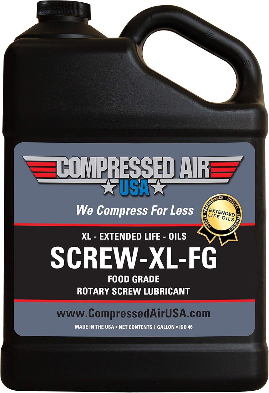 6000 Hour Rotary Screw Air Compressor Lubricating Oil (1 Gallon) O860