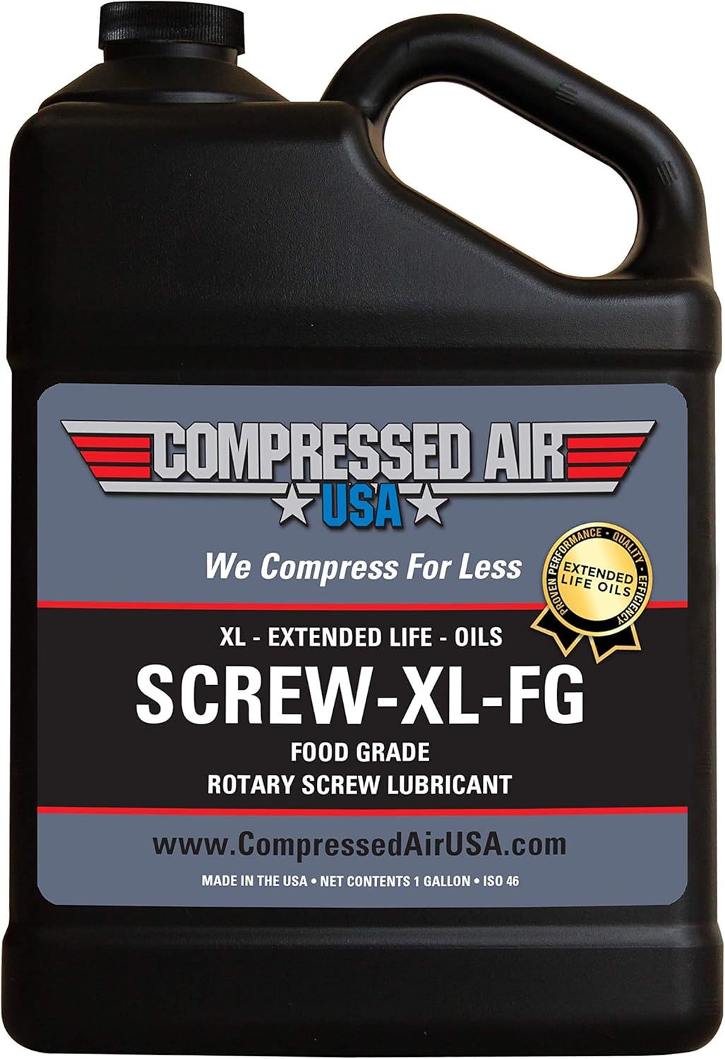 6000 Hour Rotary Screw Air Compressor Lubricating Oil (1 Gallon) O860