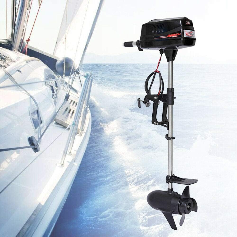 Electric Outboard Motor Boat Engine Tiller Control 7HP 48V 1800W T688