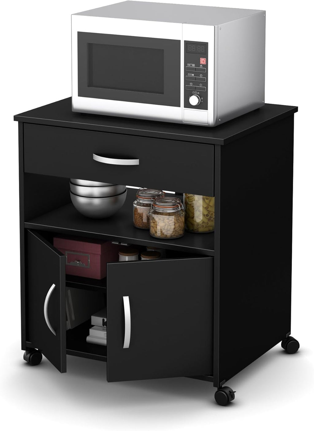 Microwave Cart on Wheels K113188