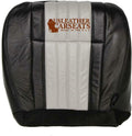 Black/Gray Leather Seat Cover for Ford F-150 O641