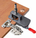 Black Aluminum Alloy Hinge Jig Kit Pack of 2 I2942