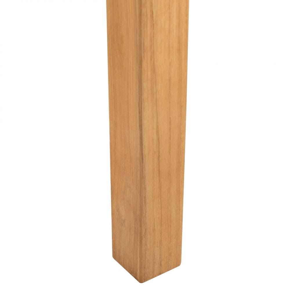 Teak Dining Chair Natural Set of 2 N63700