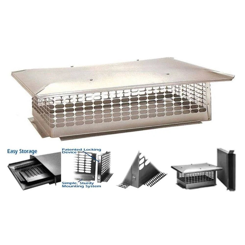 Fixed Stainless Steel Chimney Cap Y82374