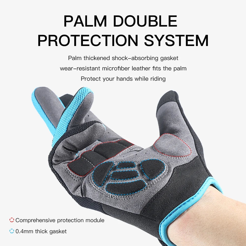 Full Finger Breathable Gel Pad Cycling Gloves Y9144