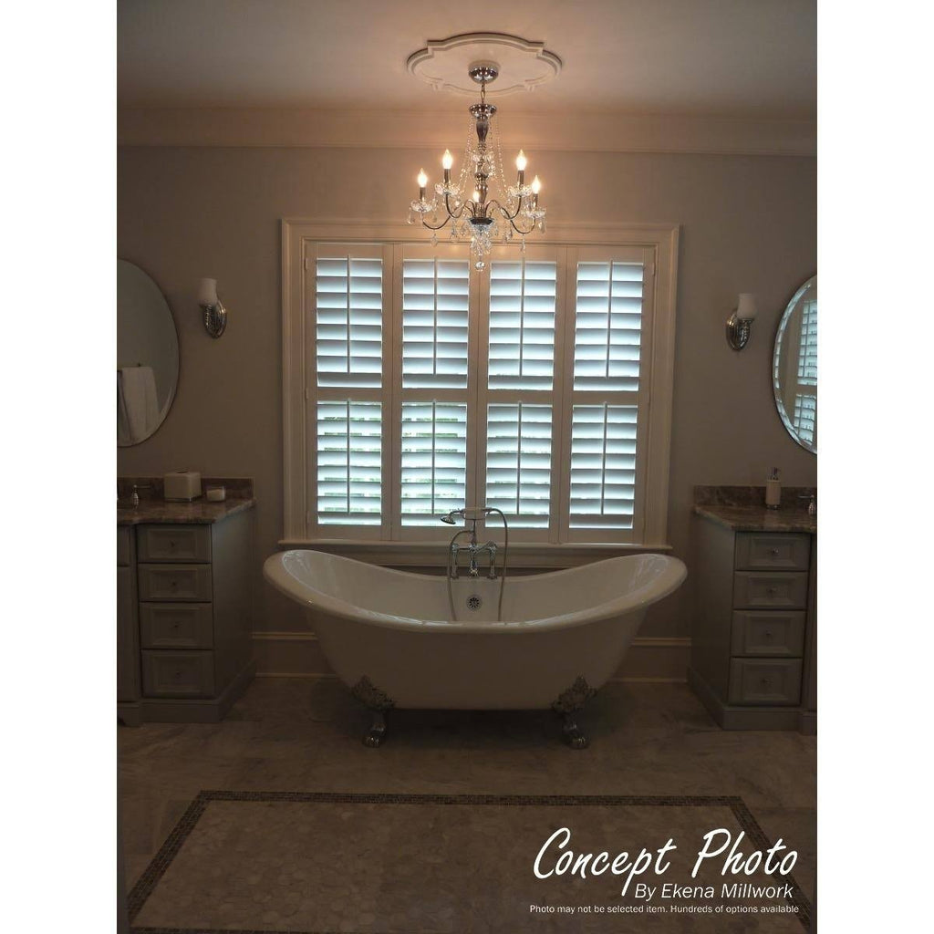 12 1/4x22OD x 4x22ID x 1 1/8x22P Ceiling Medallion R6461