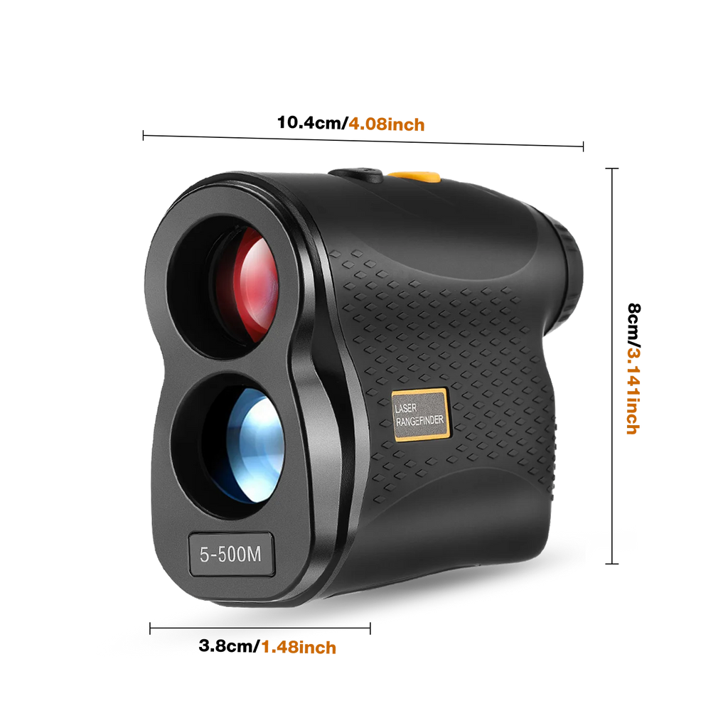 Compact 6X Magnification Rangefinder for Golf, Hunting, Shooting & Hiking N338