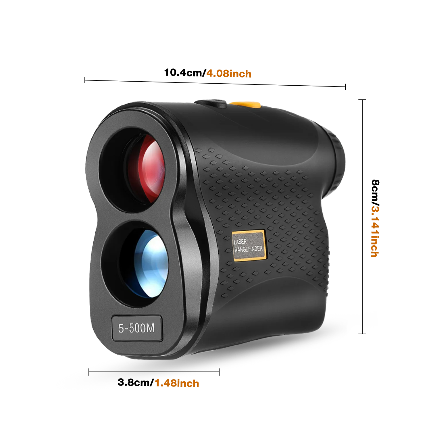 Compact 6X Magnification Rangefinder for Golf, Hunting, Shooting & Hiking N338