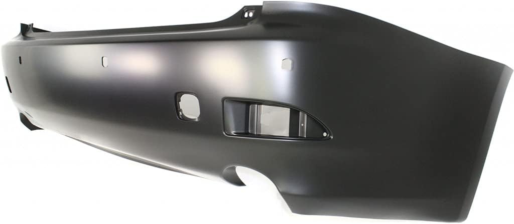 Primed Rear Bumper Cover with Park Dist Control Sensor Holes B288