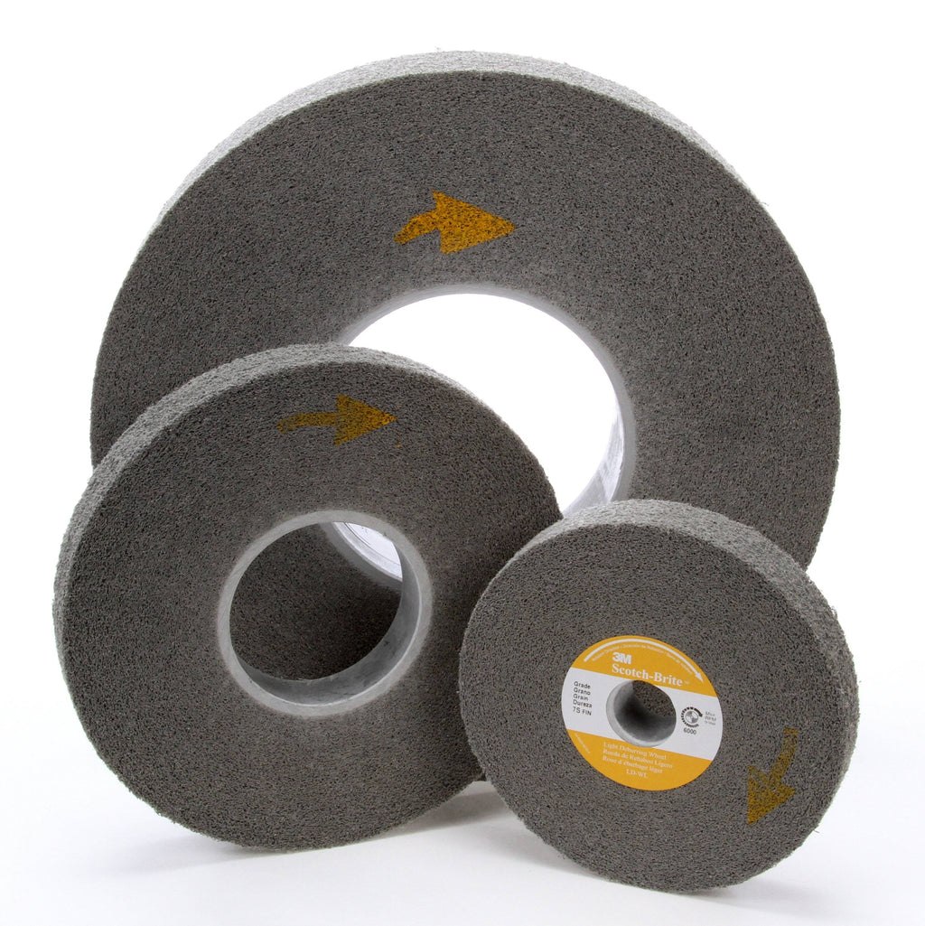 14 in x 5 in x 8 in 6S Fin Deburring Wheel S872