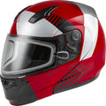 Red/Silver/Black Modular Snow Helmet A509303
