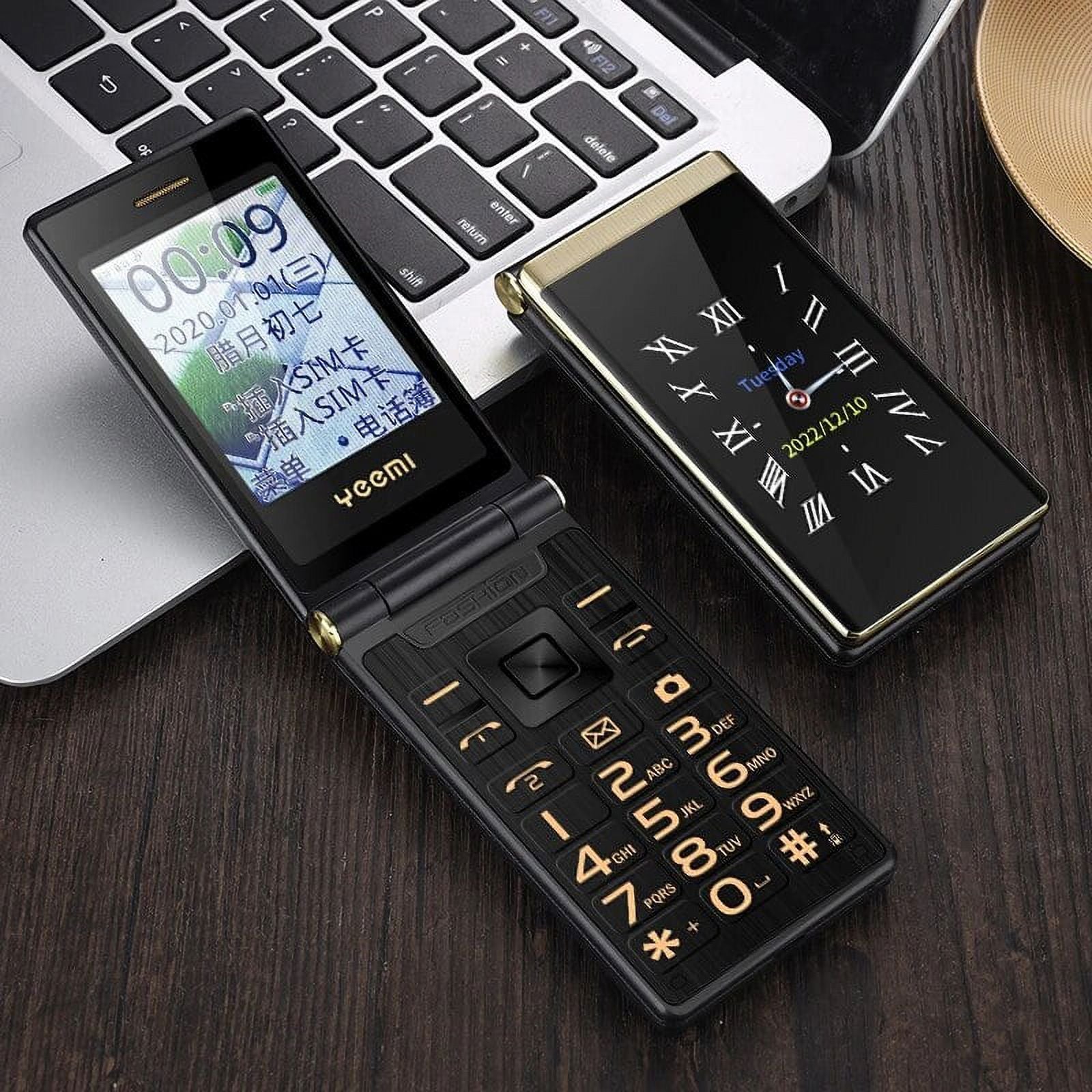 4G Flip Mobile CellPhone with Big Keyboard U73891