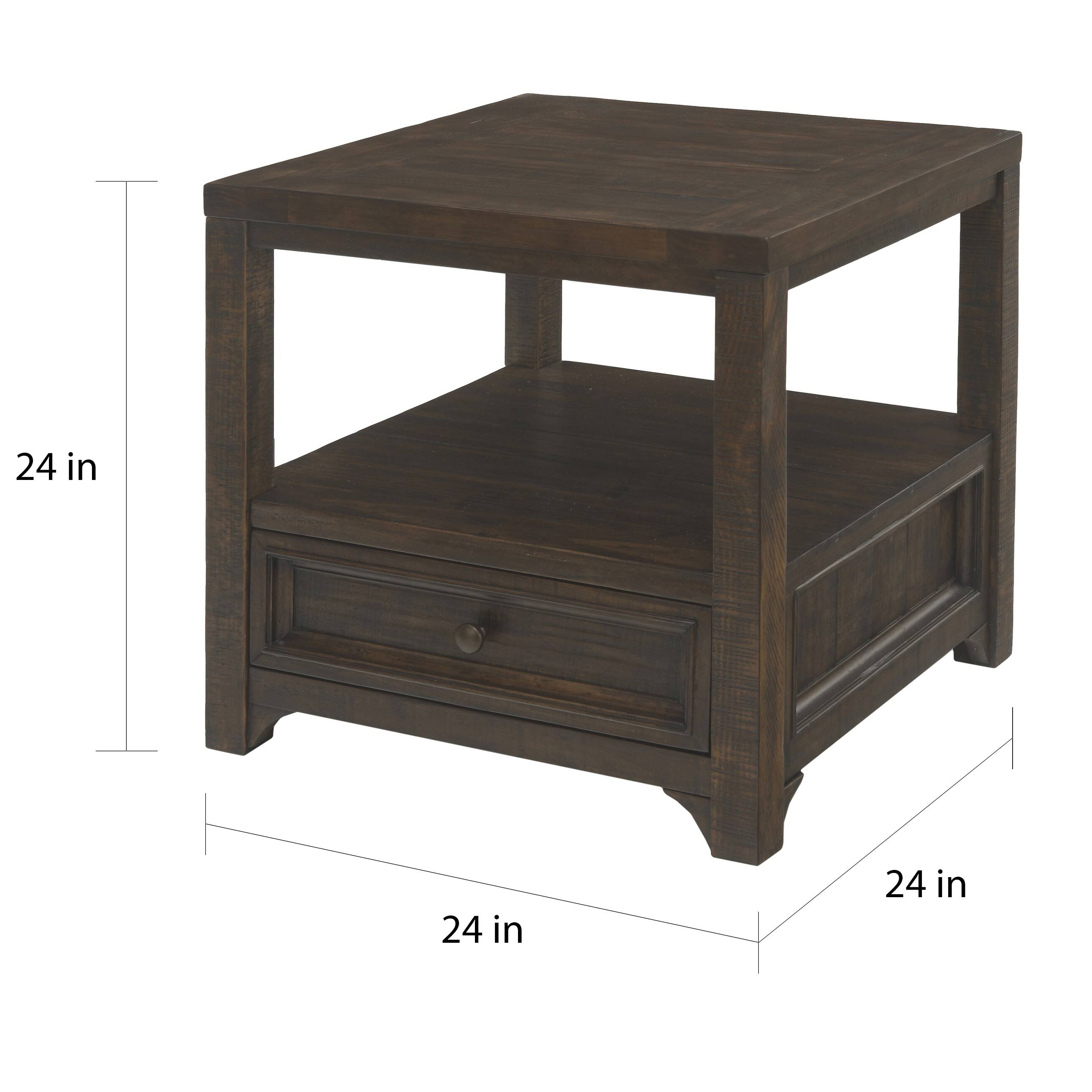 Solid Wood End Table X231177