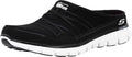 Black/White Slip-On Mule X8465