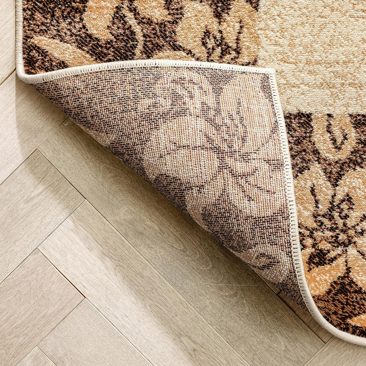 Beige 9x13 Rug L11266
