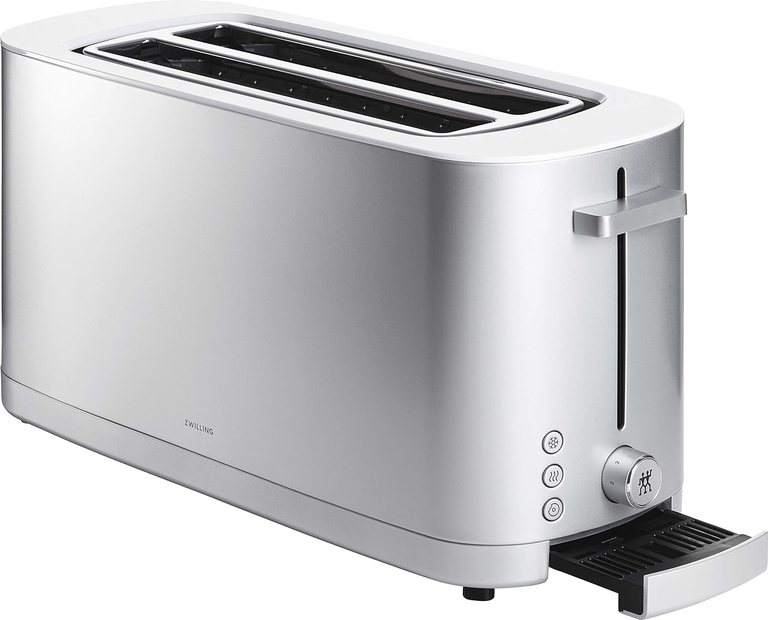 Silver 4 Slice Toaster with Extra Wide Slots L998095