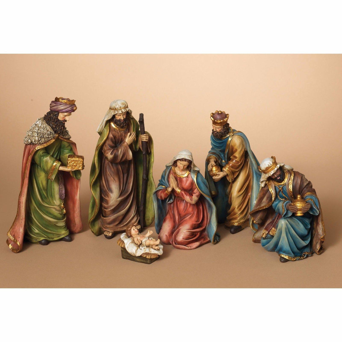 6 Piece Resin Nativity Set I239374